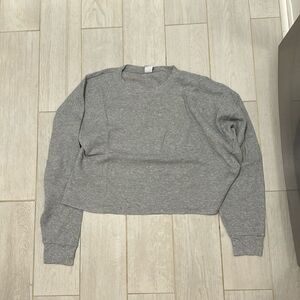 Tna Aritzia thermal grey new XL